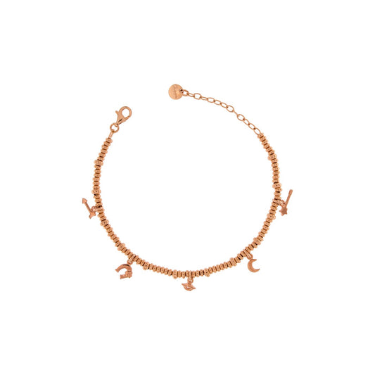 Bracciale Rue des Mille micro anelli e 5 soggetti