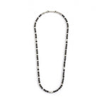 Collana Marlù uomo agata nera