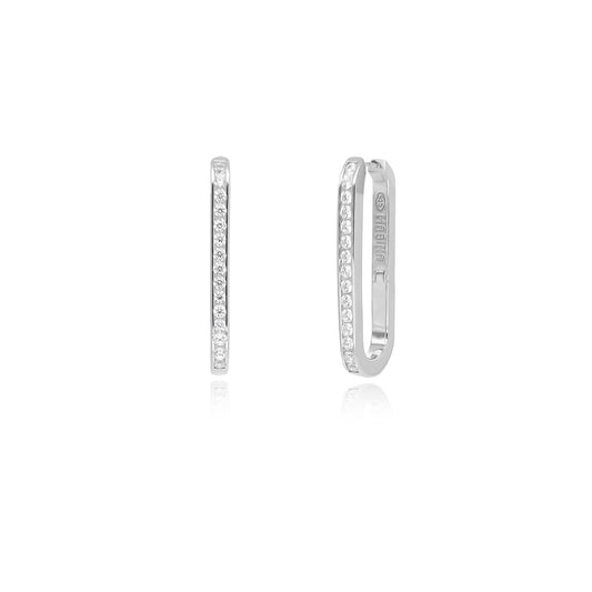 Orecchini Mabina Ovali con pietre