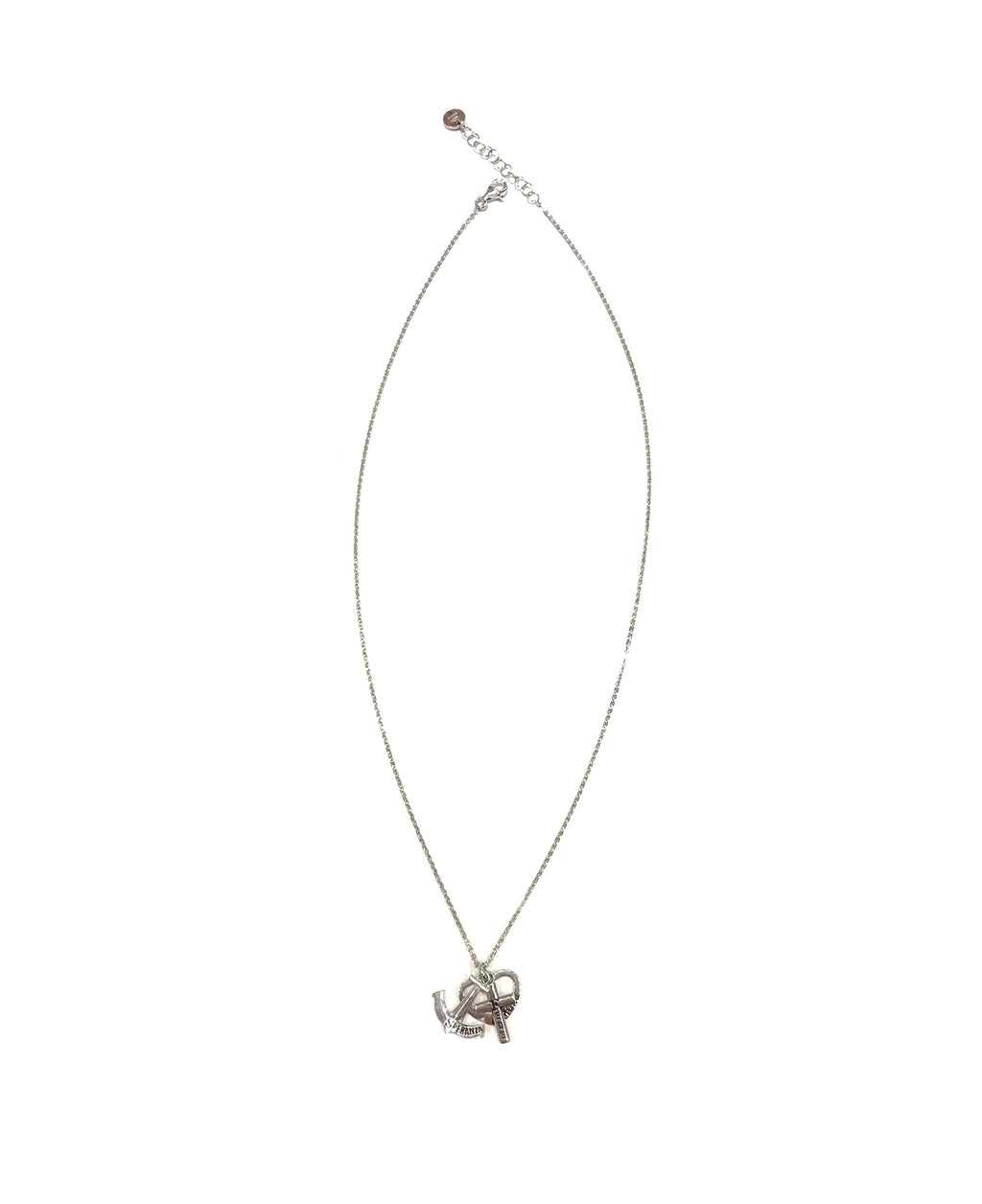 Collana Agios Donna Cuore Ancora e Croce