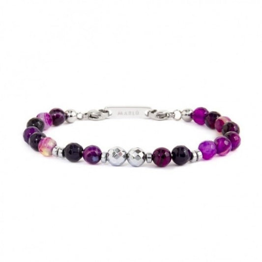 Bracciale Marlù donna pietre viola