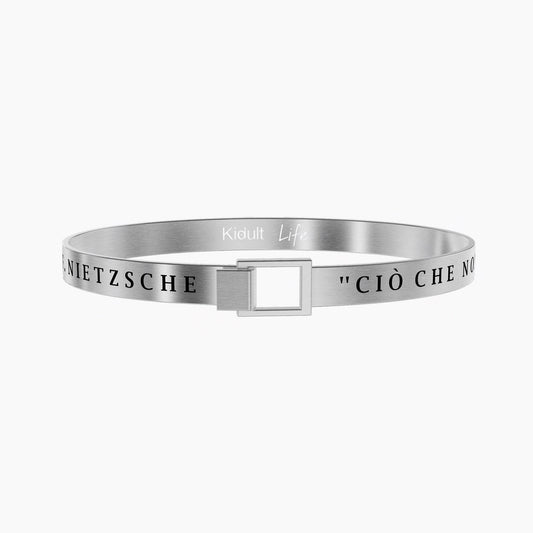 Bracciale Kidult uomo CIÒ CHE NON MI DISTRUGGE … F. NIETZSCHE