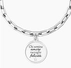 Bracciale donna Kidult CHI SEMINA AMORE … SHAKESPEARE