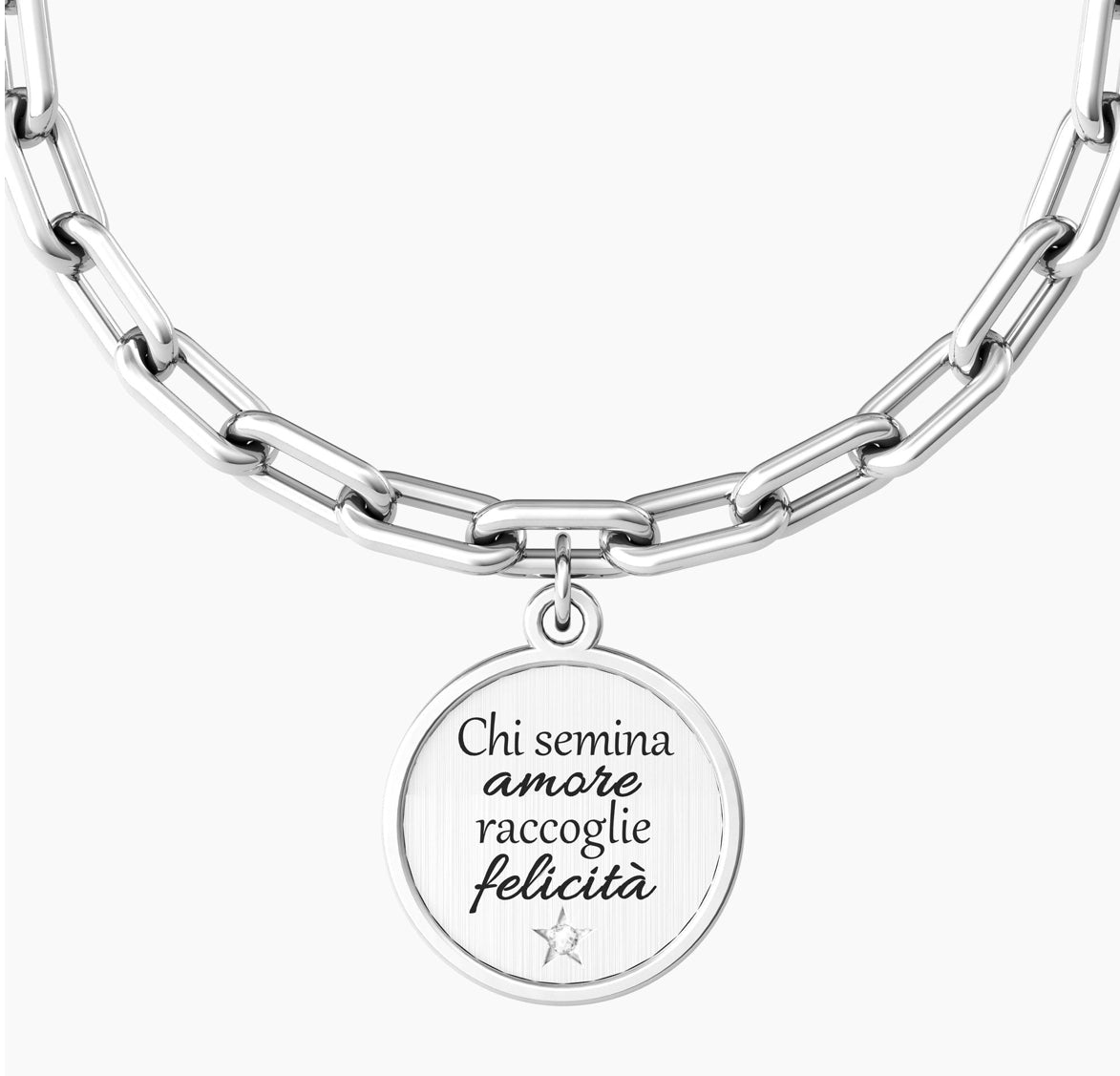 Bracciale donna Kidult CHI SEMINA AMORE … SHAKESPEARE