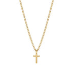 Collana Brosway uomo INK Croce gold