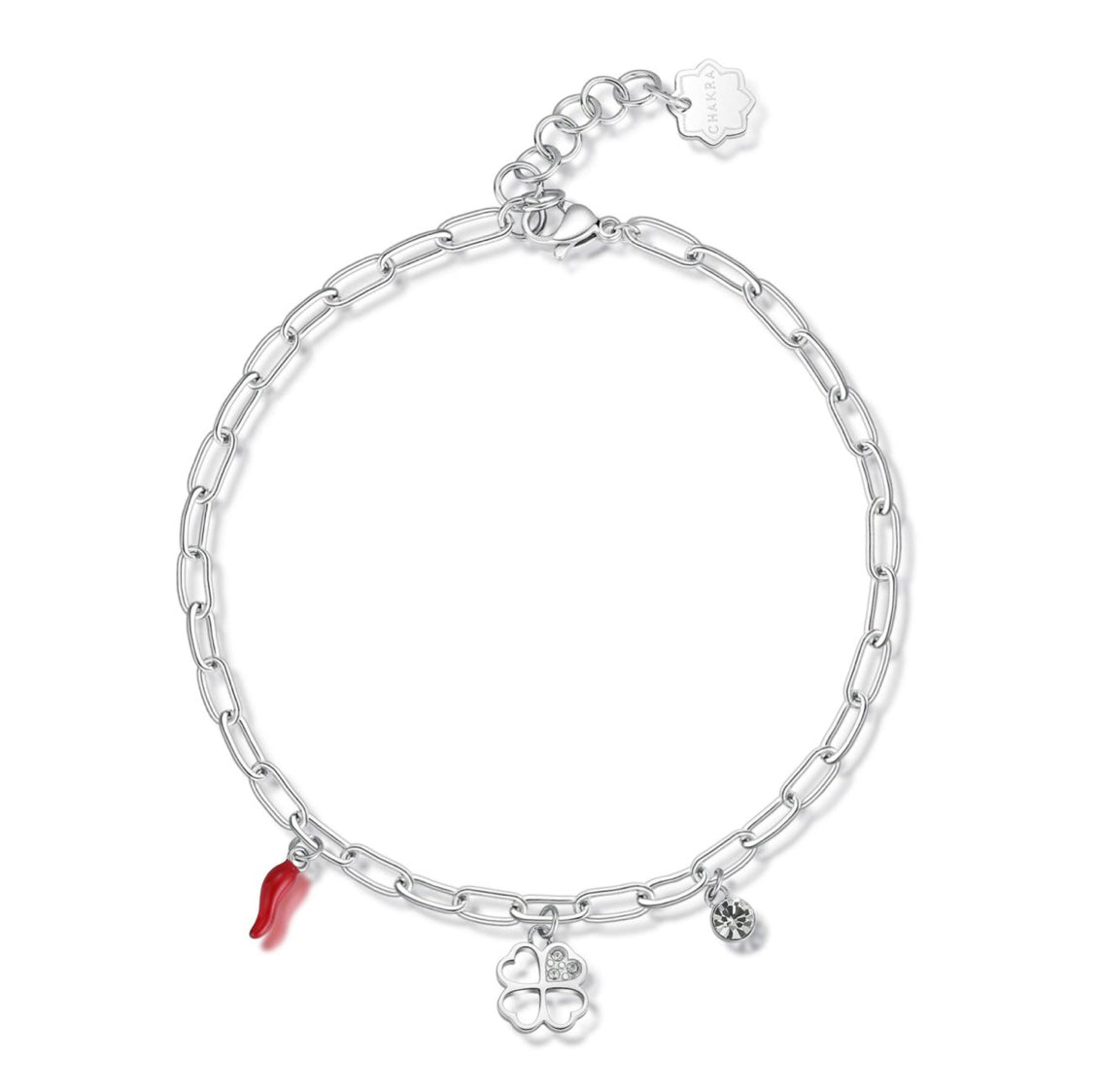 Cavigliera Brosway donna Chakra Quadrifoglio
