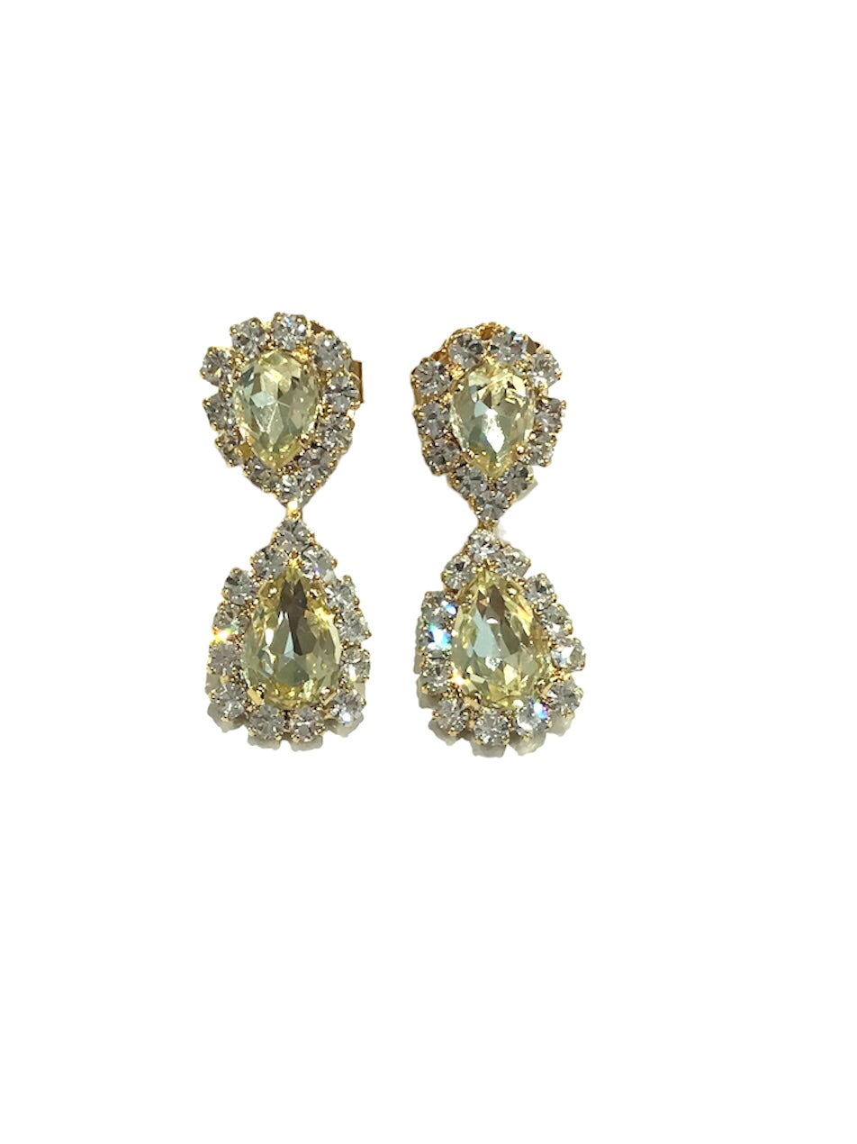 Orecchini Diamond Accessori Drop Champagne