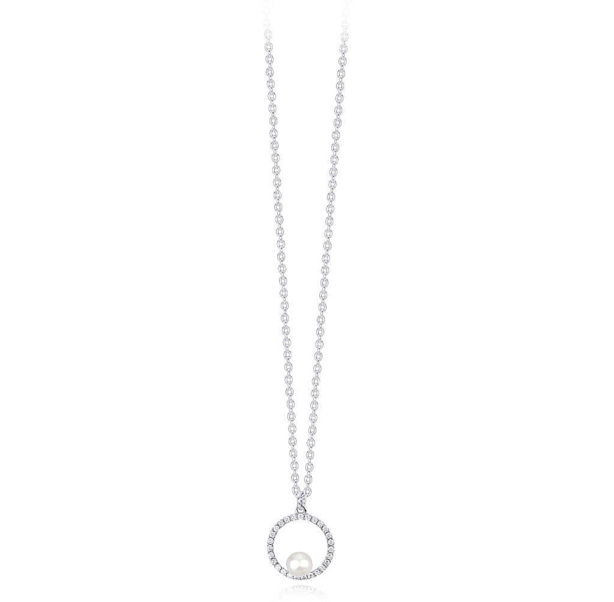 Collana Mabina cerchio con perla