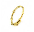 ANELLO DONNA MARLÙ TRAMA PUNTINATO MISTO PVD ORO