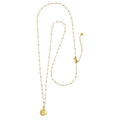 Collana Marlù CHIAMA ANGELI CATENA PERLE/SFERE PVD ORO
