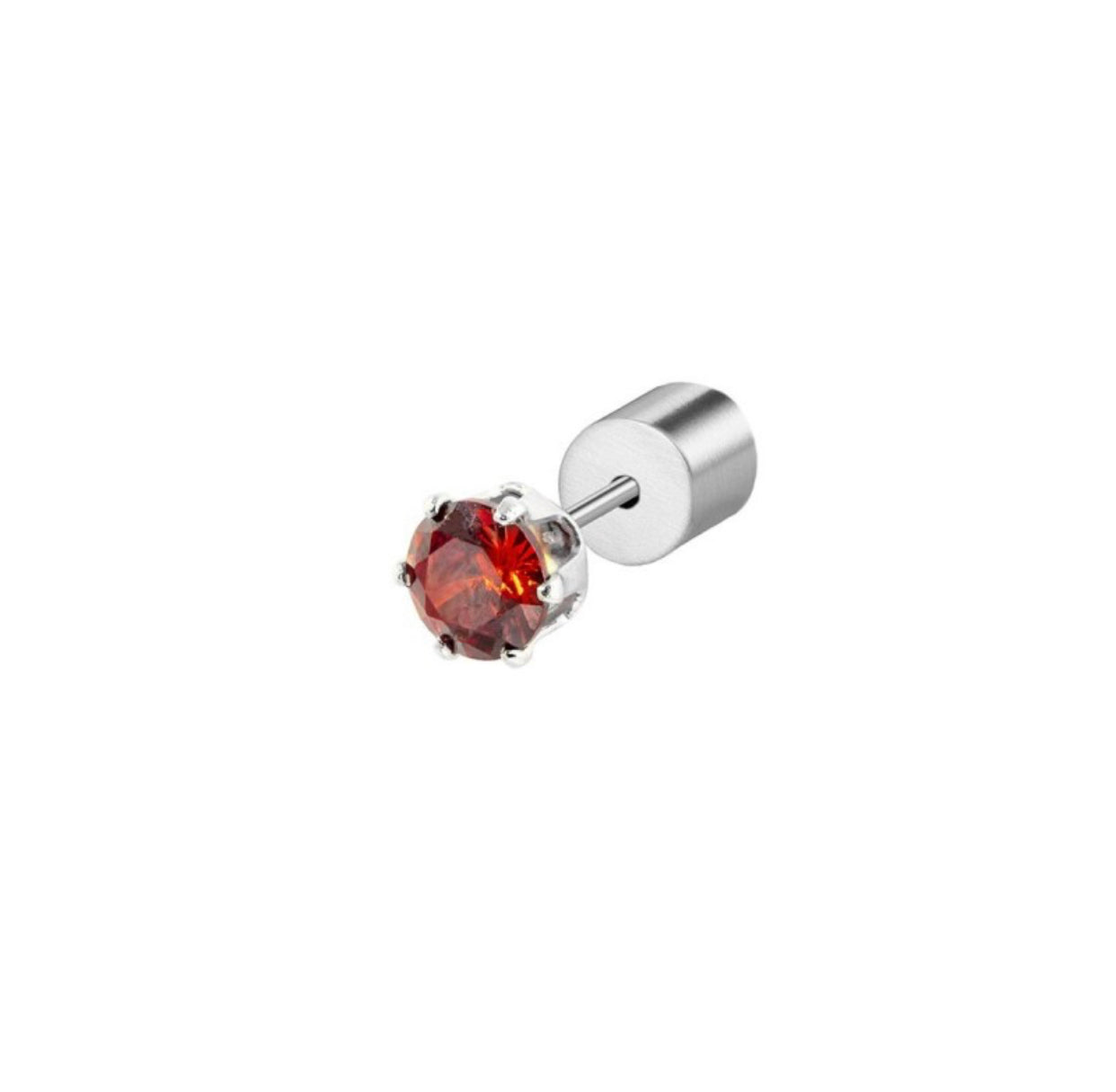 Mono orecchino Marlù zircone 4mm