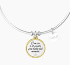 Bracciale donna Kidult CON TE È IL POSTO PIÙ BELLO DEL MONDO