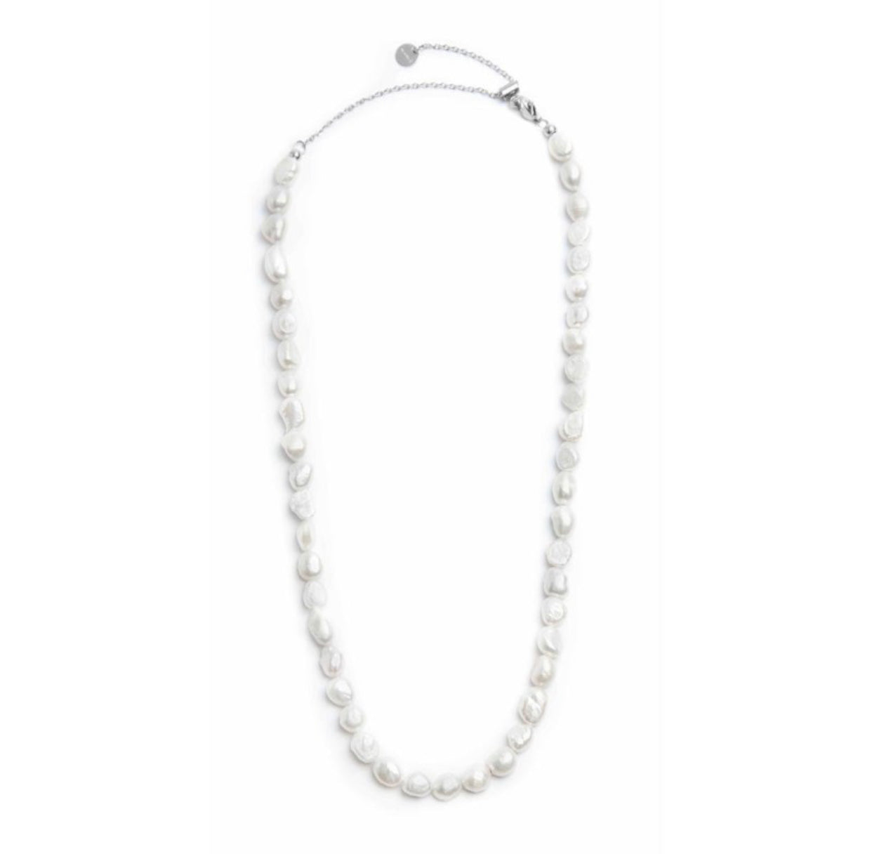 COLLANA MARLU' DONNA con perle di fiume masticate