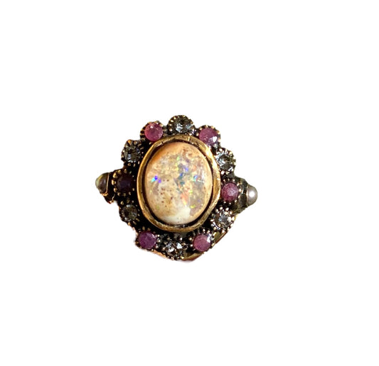 Anello Alcozer donna Opale