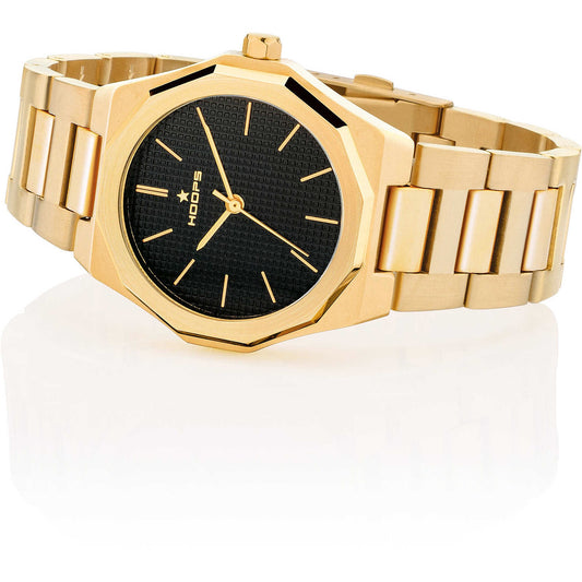 Orologio Hoops donna ROYAL GOLD NERO