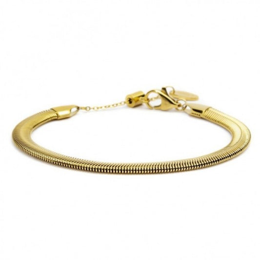 Bracciale Marlù snake dorato