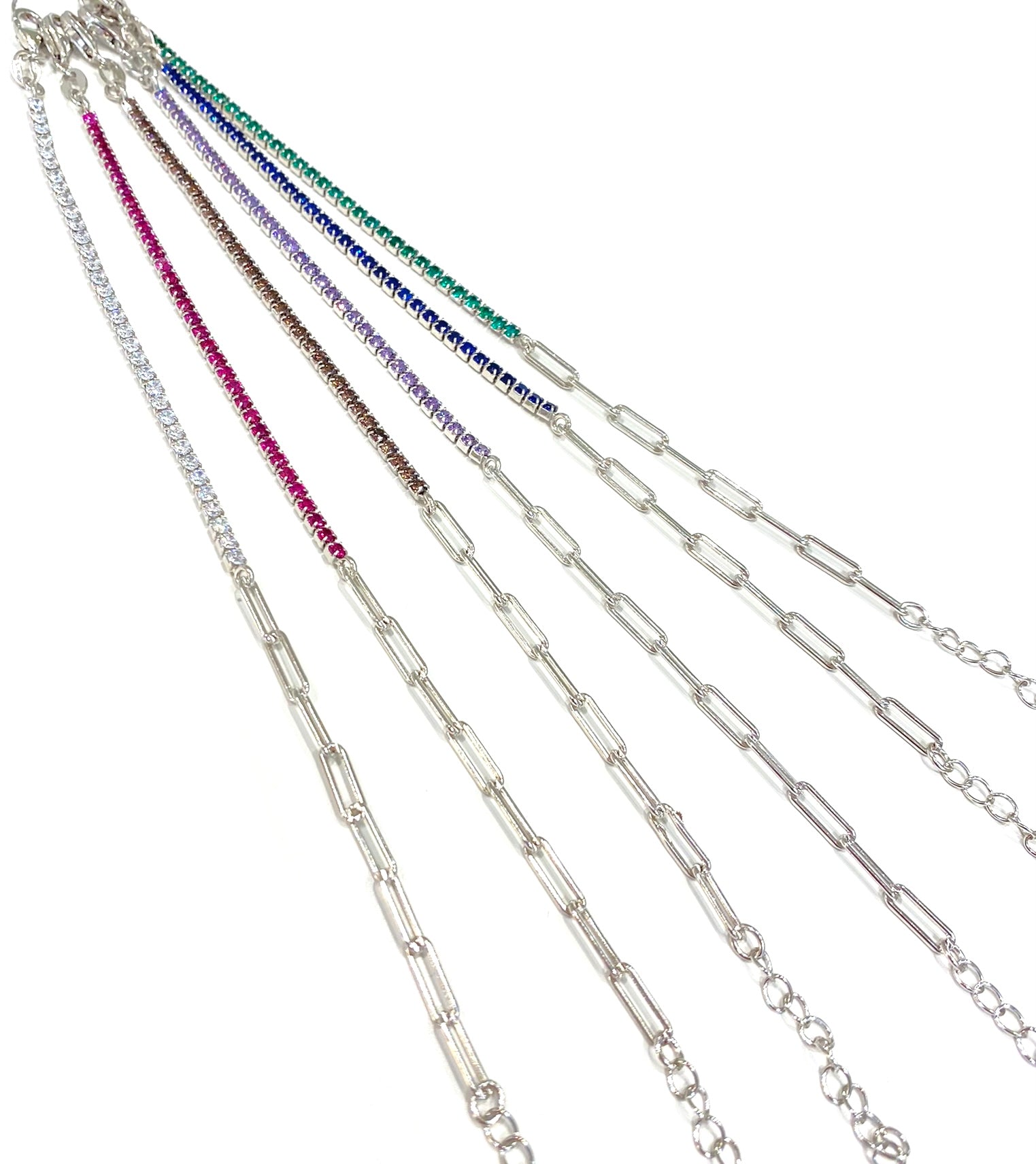 Bracciale Rocce tennis slim
