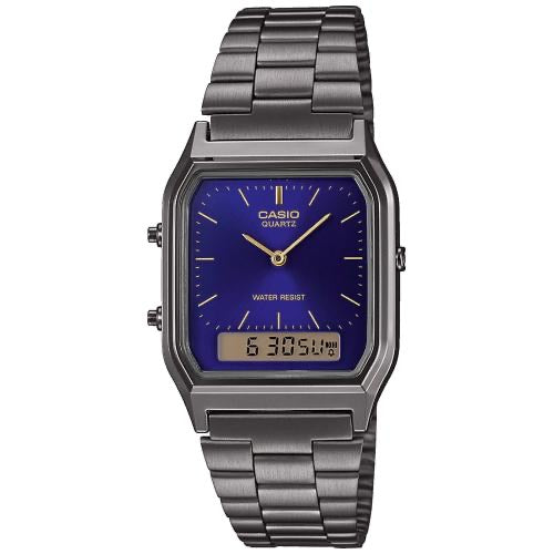 Orologio Casio vintage antracite/blu