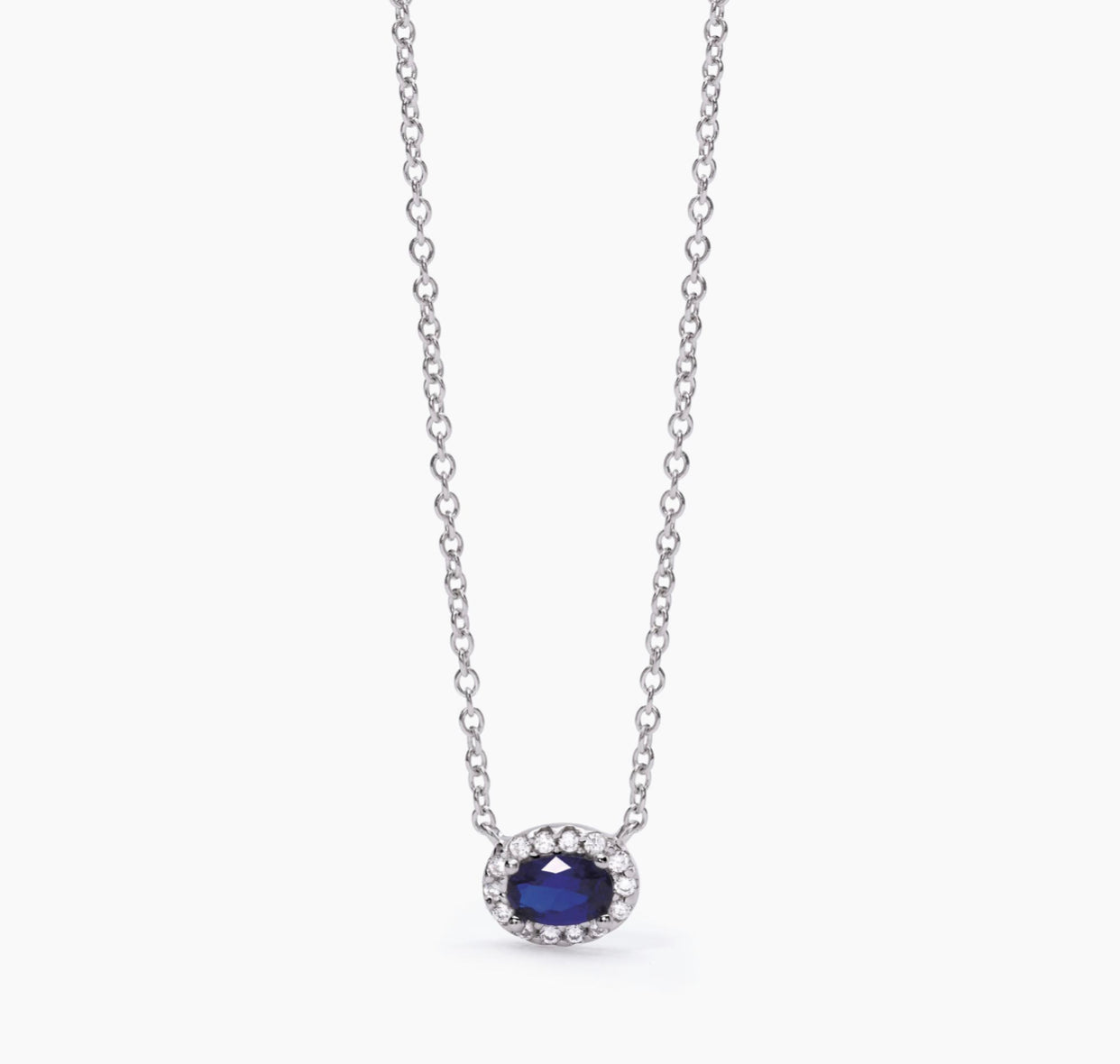 Collana donna Mabina con Zaffiro