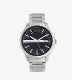 Orologio Armani Exchange uomo analogico Acciaio con quadrante nero spazzolato