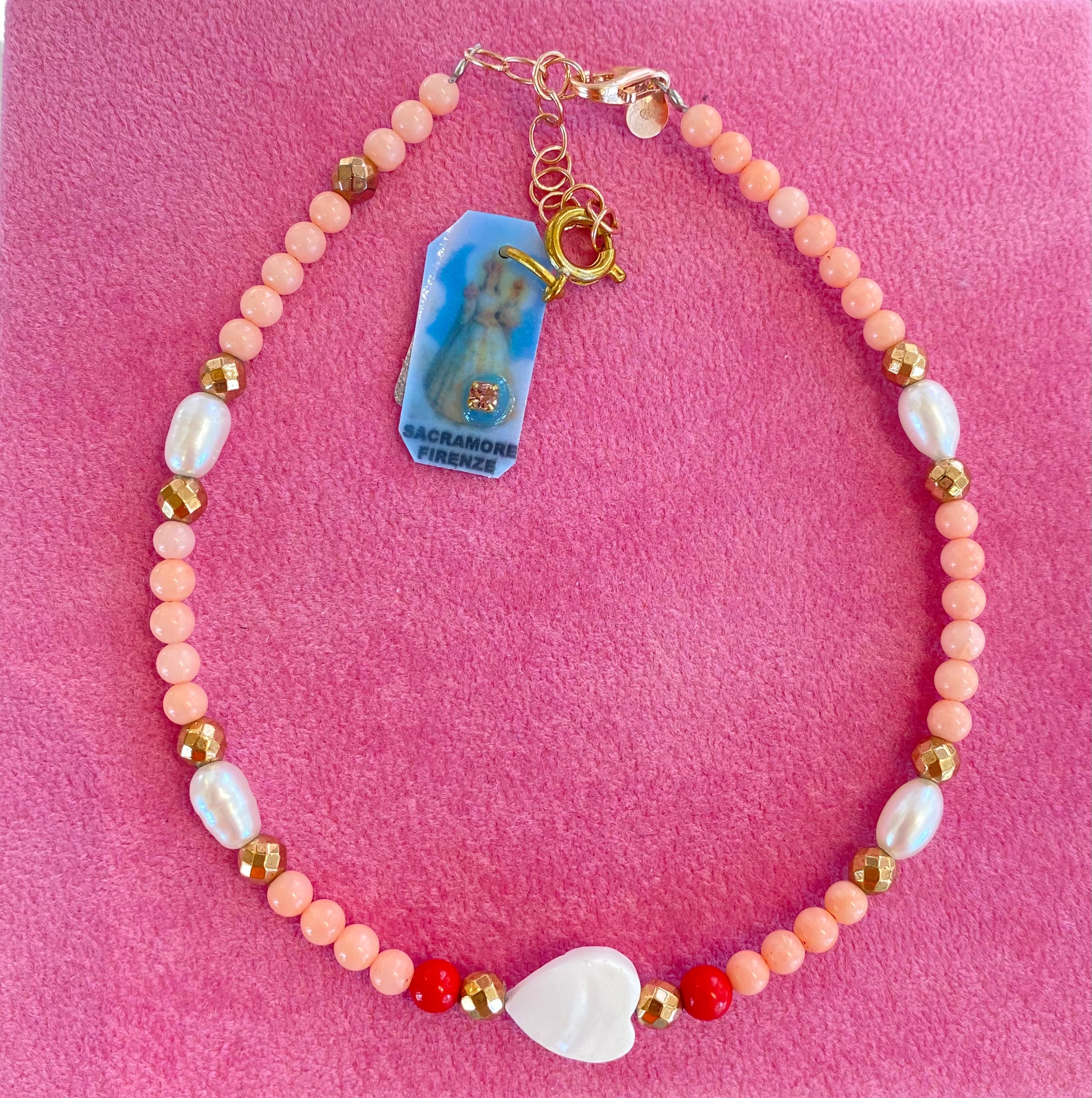 Cavigliera Sacramore cristalli e pietre naturali