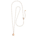 Collana Marlù CHIAMA ANGELI CATENA PERLE/SFERE PVD ROSE'