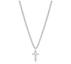 Collana Brosway uomo Ink croce