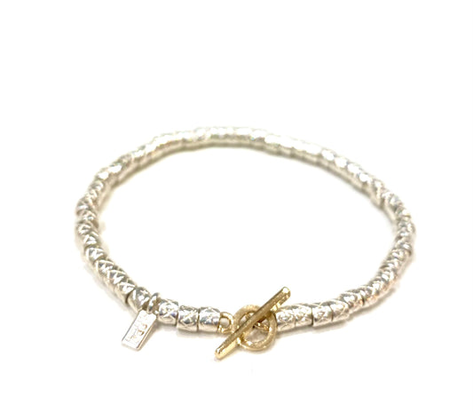 Bracciale Dodo Mariani -pigne small con chiusura oro9kt-