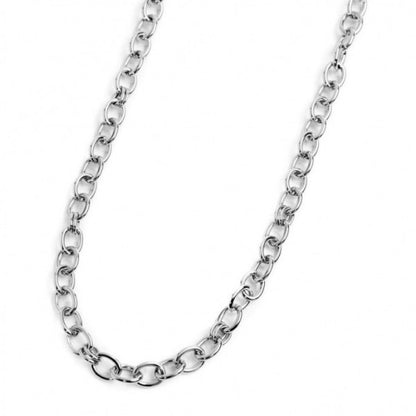 Collana Marlù Doppia catena a cerchi 8,4mm