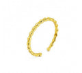 ANELLO DONNA MARLÙ FALANGE TRAMA PUNTINATA PVD ORO