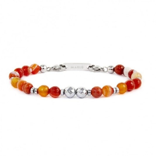 Bracciale Marlù donna pietre arancio