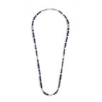 Collana Marlù uomo sfere blu