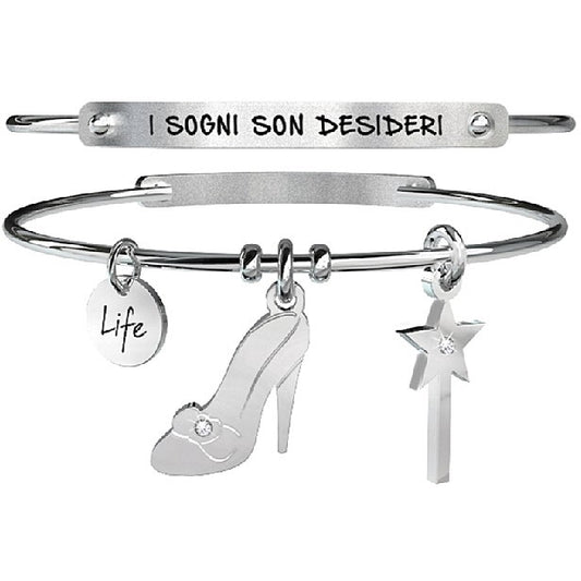 Bracciale Kidult donna SCARPETTA | PRINCIPESSA PER SEMPRE