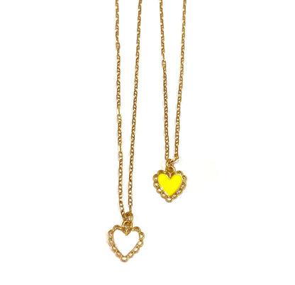 Collana donna Vivian Tiny Heart Pendant Gold