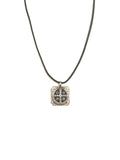 Collana Agios Uomo Croce di S. Benedetto