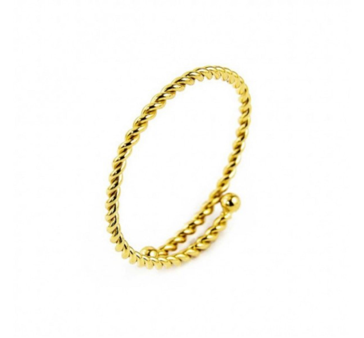 ANELLO DONNA MARLÙ RITORTO PVD ORO