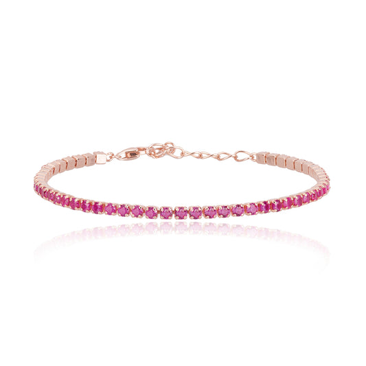 Bracciale Mabina mini tennis rosè e fuxia