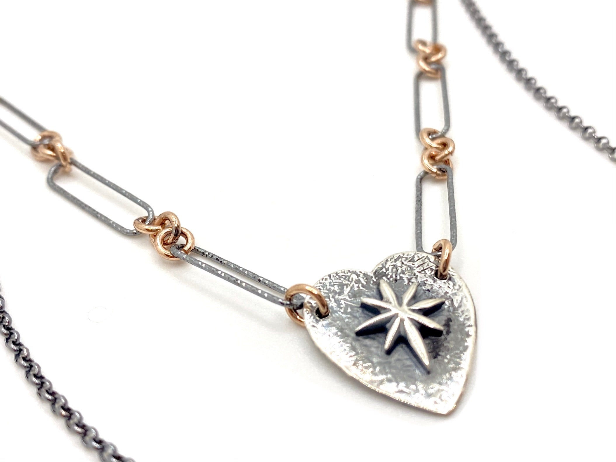 Collana Sacramore cuore vintage