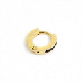 MONO ORECCHINO CERCHIO MARLÙ PVD ORO 11MM CRISTALLI