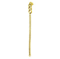ORECCHINO MARLÙ DONNA CON DUE CATENE GRUMETTA PVD ORO