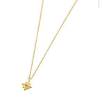 Collana Marlù donna ROSA DEI VENTI PENDENTE CON ZIRCONE VIOLA PVD ORO