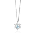 Collana Mabina donna acquamarina