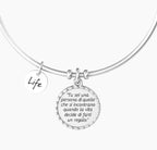 Bracciale donna Kidult TU SEI UNA PERSONA… CHARLES DICKENS