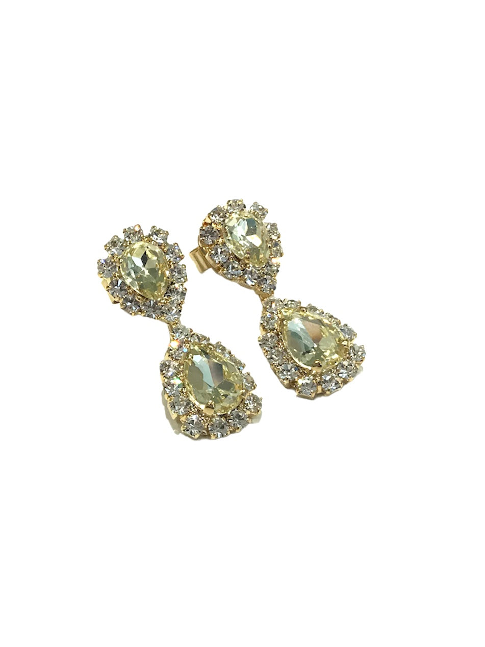 Orecchini Diamond Accessori Drop Champagne