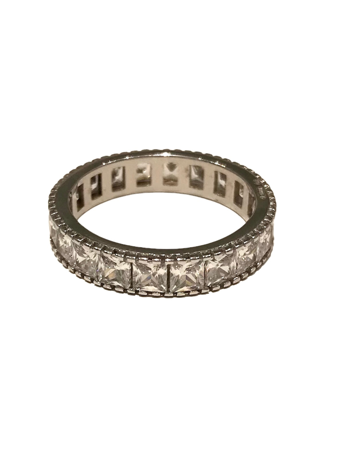 Anello Rocce Collection Fascia Zirconi Crystal