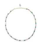 Collana donna Alisia tubi Madreperla