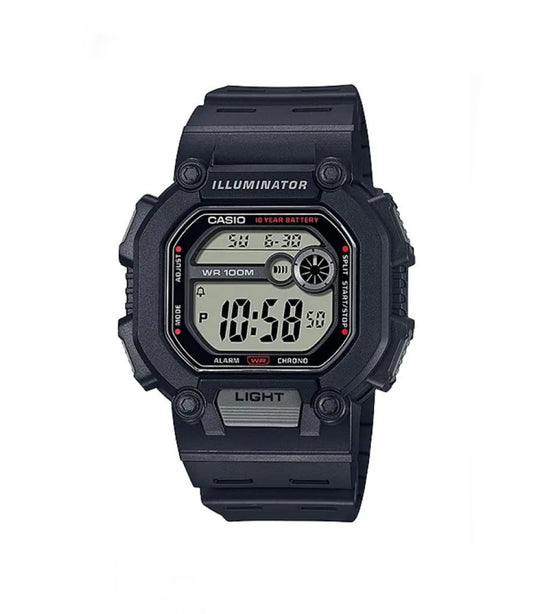 Casio Orologio Digitale in silicone nero