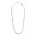 COLLANA MARLU' DONNA con perle di fiume masticate oro