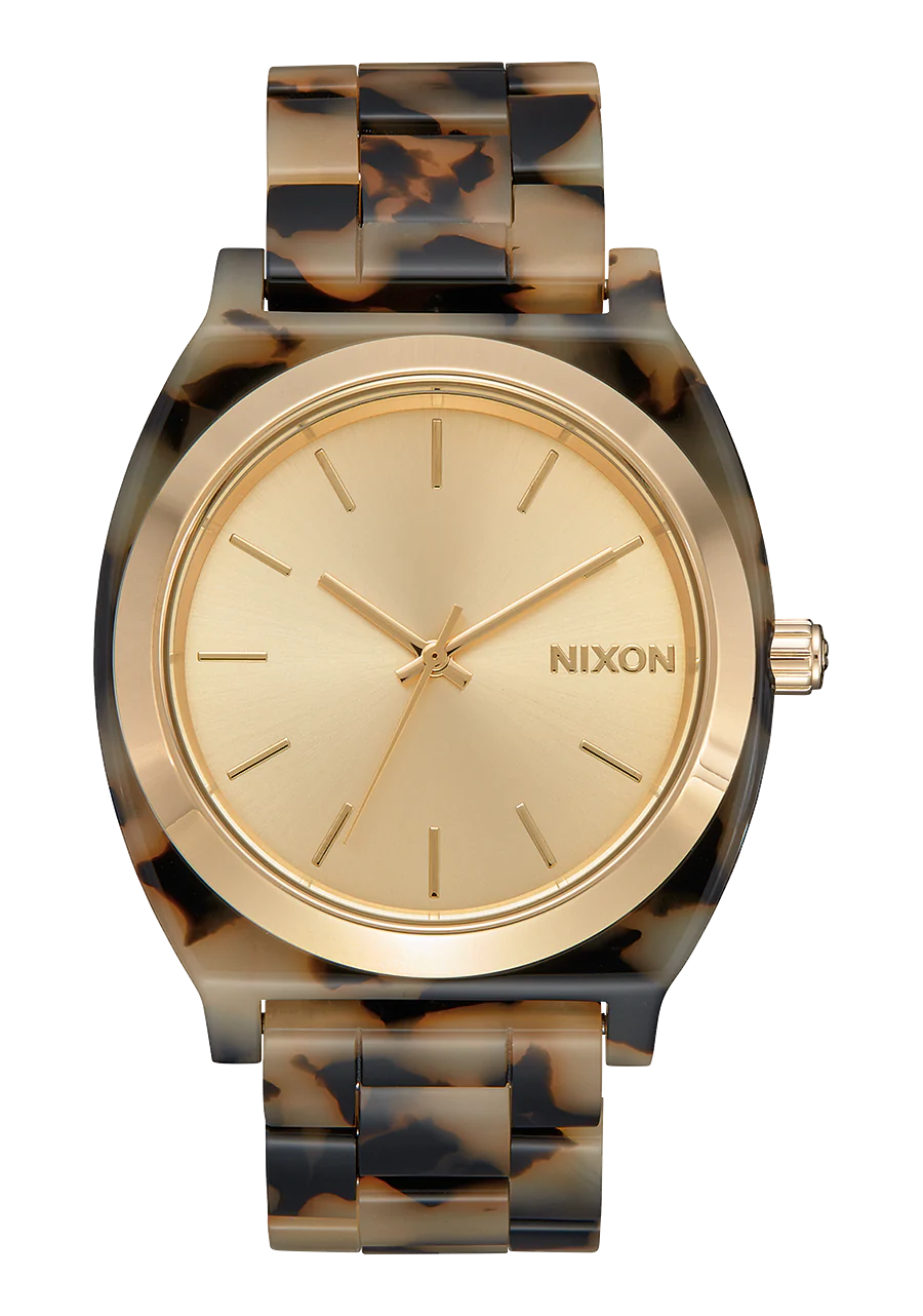 Orologio Nixon Time Teller Acetate Crema Tartarugato