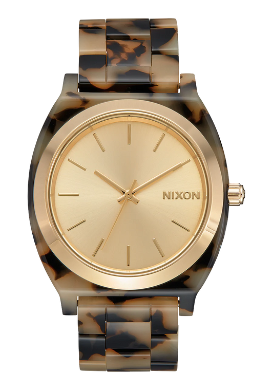 Orologio Nixon Time Teller Acetate Crema Tartarugato